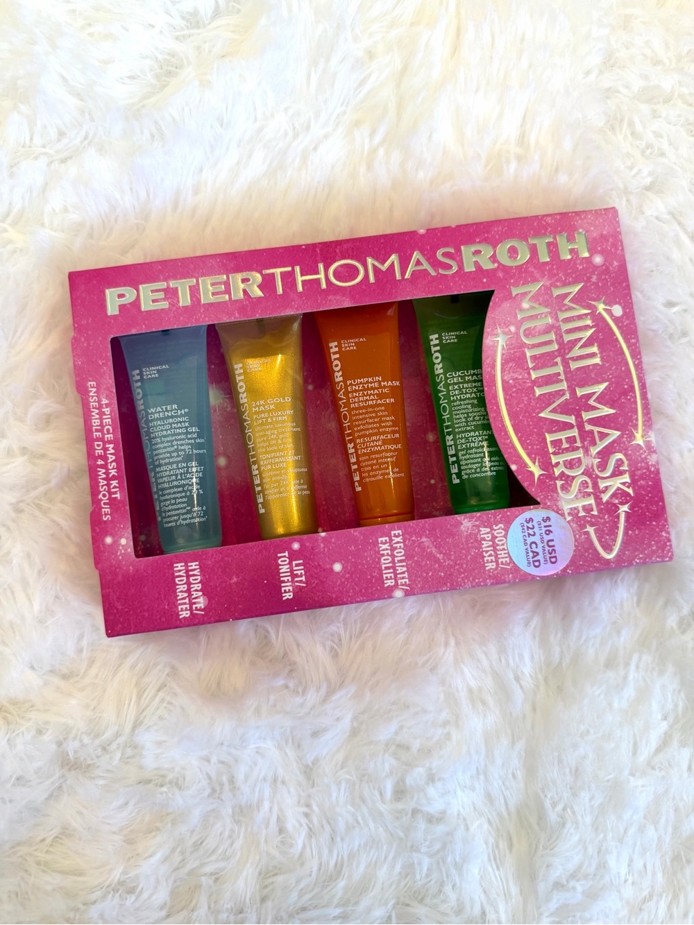 Peter Thomas Roth Mini Mask Multiverse Set - Pink Packaging